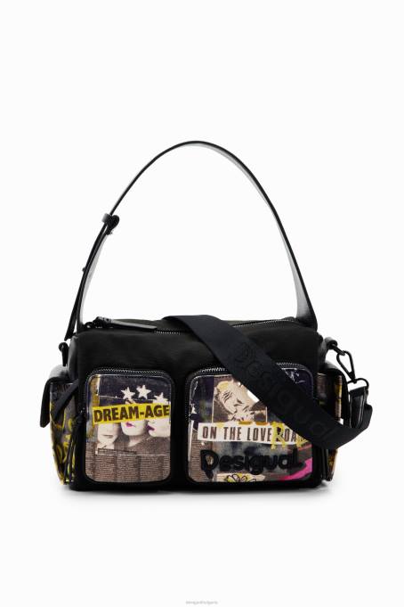Desigual аксесоар Жени голяма платнена торба за вестници V0BL1182