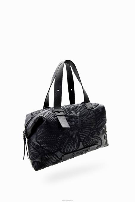 Desigual аксесоар Жени среден размер чанта с флорална бродерия V0BL1247