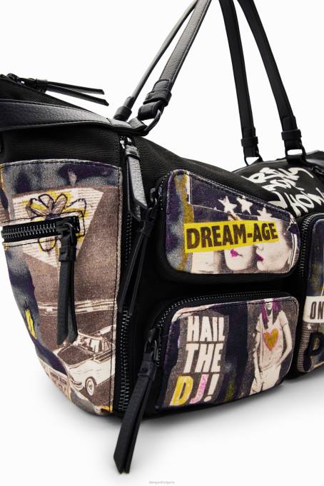 Desigual аксесоар Жени голяма платнена торба за вестници V0BL1254