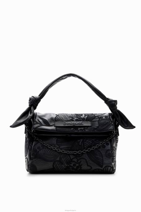 Desigual аксесоар Жени среден размер чанта с флорална бродерия V0BL1259