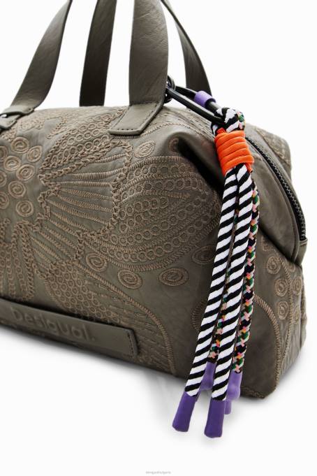 Desigual аксесоар Жени среден размер чанта с флорална бродерия V0BL1260