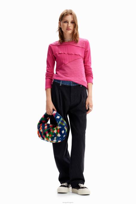 Desigual аксесоар Жени диамантена чанта с ефект на кожа V0BL1268