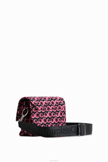 Desigual аксесоар Жени слинг чанта от кръгъл жакард V0BL1328