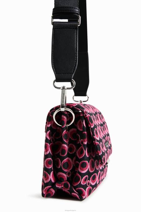 Desigual аксесоар Жени слинг чанта от кръгъл жакард V0BL1328