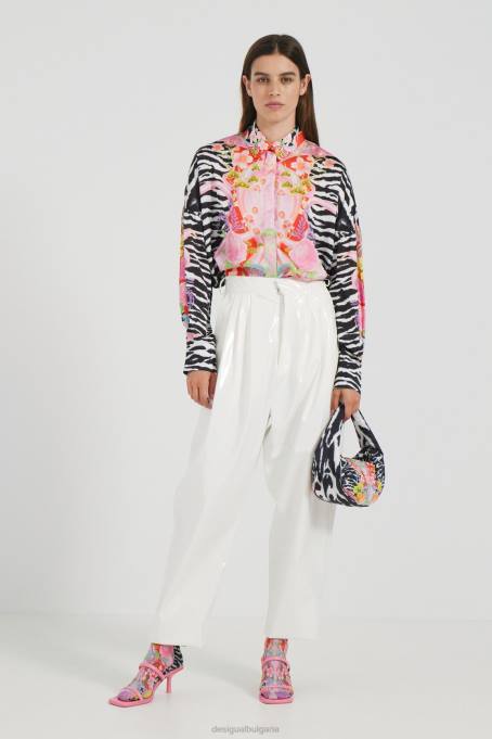 Desigual аксесоар Жени зебра прашка чанта V0BL1334