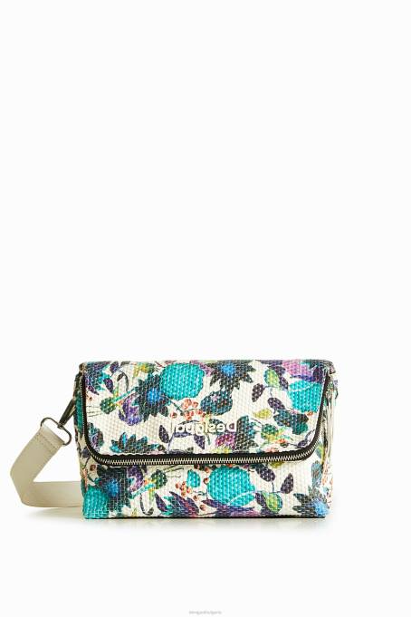 Desigual аксесоар Жени плетена слинг чанта с цветя V0BL1387