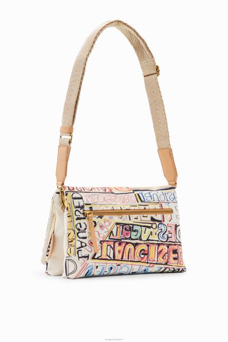 Desigual аксесоар Жени средна чанта с надписи V0BL361