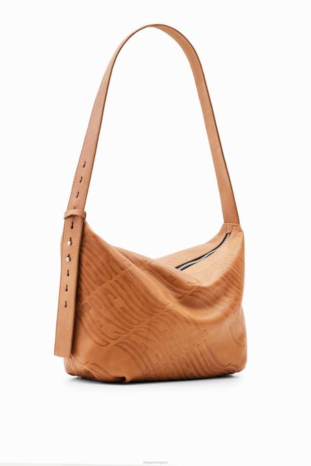 Desigual аксесоар Жени голяма кожена чанта с лого V0BL534
