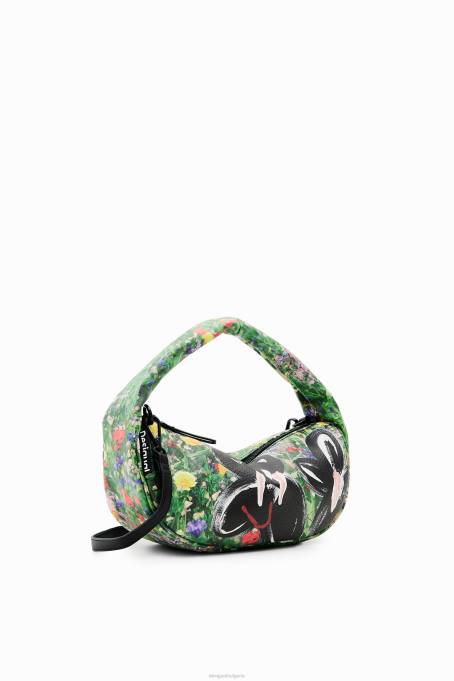 Desigual аксесоар Жени малка чанта с флорални илюстрации V0BL723