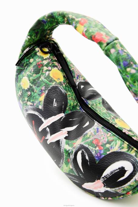 Desigual аксесоар Жени малка чанта с флорални илюстрации V0BL723