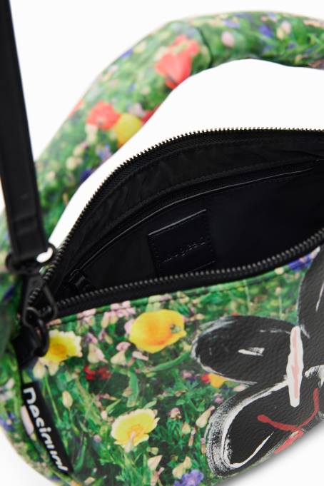 Desigual аксесоар Жени малка чанта с флорални илюстрации V0BL723