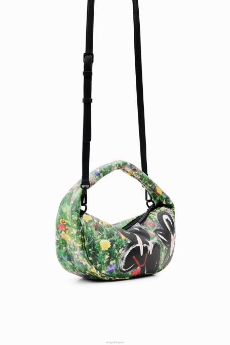 Desigual аксесоар Жени малка чанта с флорални илюстрации V0BL723
