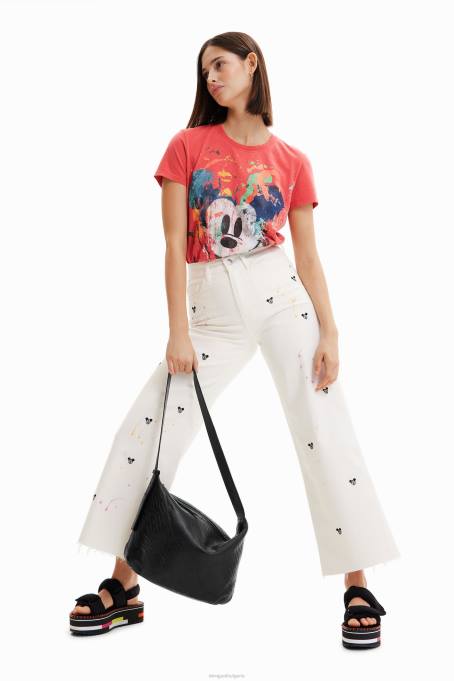 Desigual аксесоар Жени голяма кожена чанта с лого V0BL764