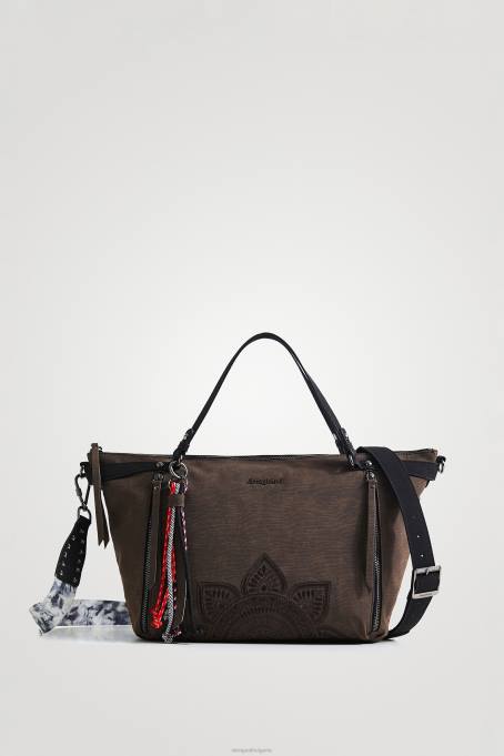 Desigual аксесоар Жени голяма дамска чанта с релеф V0BL1366