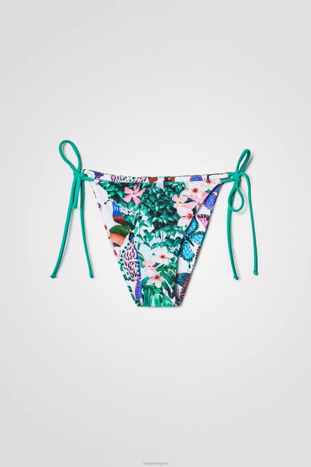 Desigual облекло Жени долнище на бикини на цветя V0BL1053