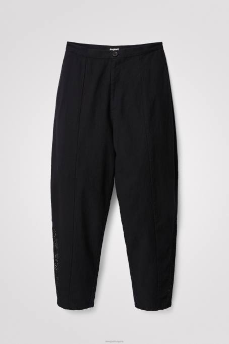 Desigual облекло Жени селски широки панталони V0BL1137