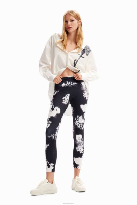Desigual облекло Жени спортни клинове на цветя V0BL119