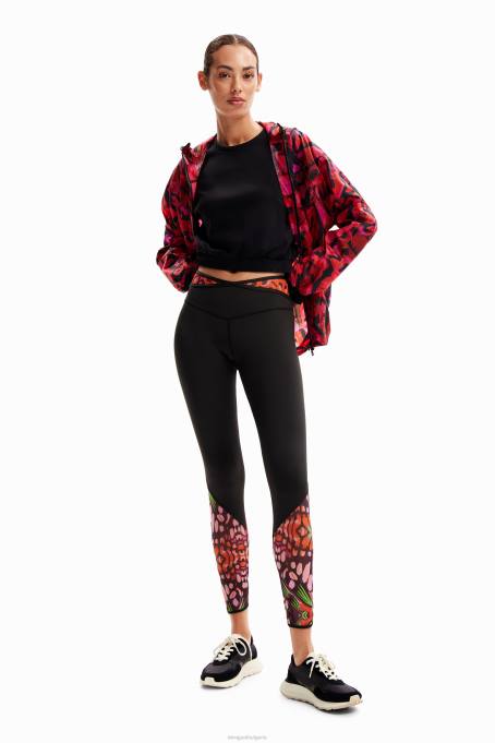 Desigual облекло Жени спортен клин пеперуда V0BL78