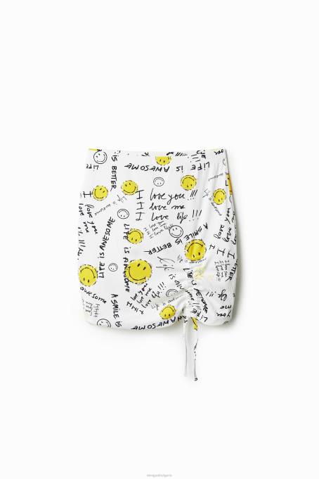 Desigual облекло Жени тънка усмихната мини пола V0BL459