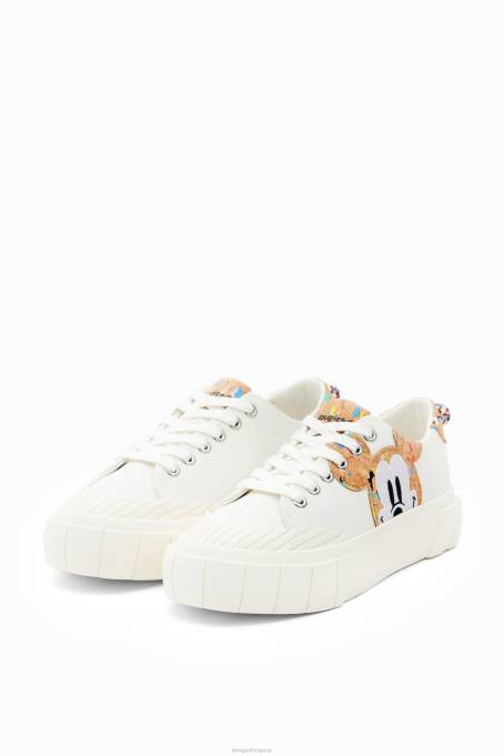 Desigual обувки Жени маратонки на платформа с Мики Маус на Disney V0BL1020