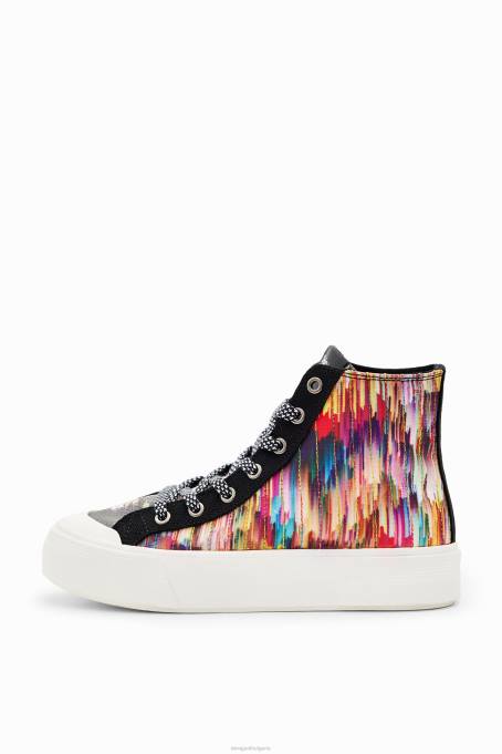 Desigual обувки Жени кецове тип пачуърк с висок връх V0BL1494
